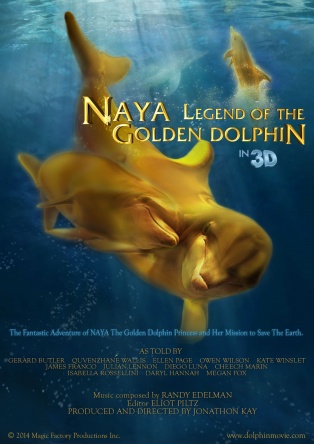 Locandina italiana Naya Legend of the Golden Dolphin 